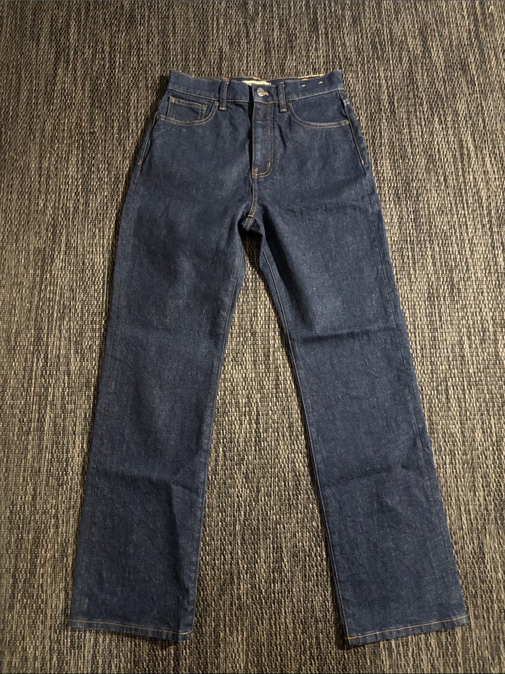 Madewell High Rise 90s Straight Leg Jeans Dark Wash Size 26 NWT